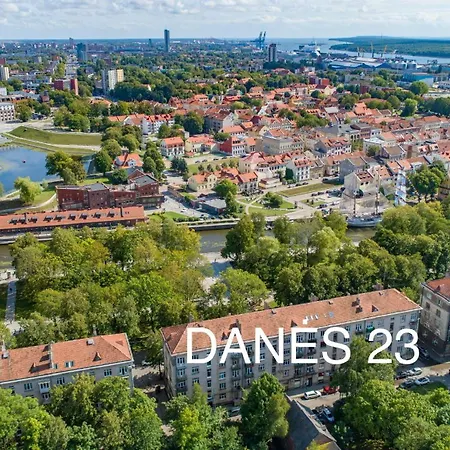 Danes23 - Self Check-in, Free Parking, Park And River View, Oldtown Apartman Klaipėda